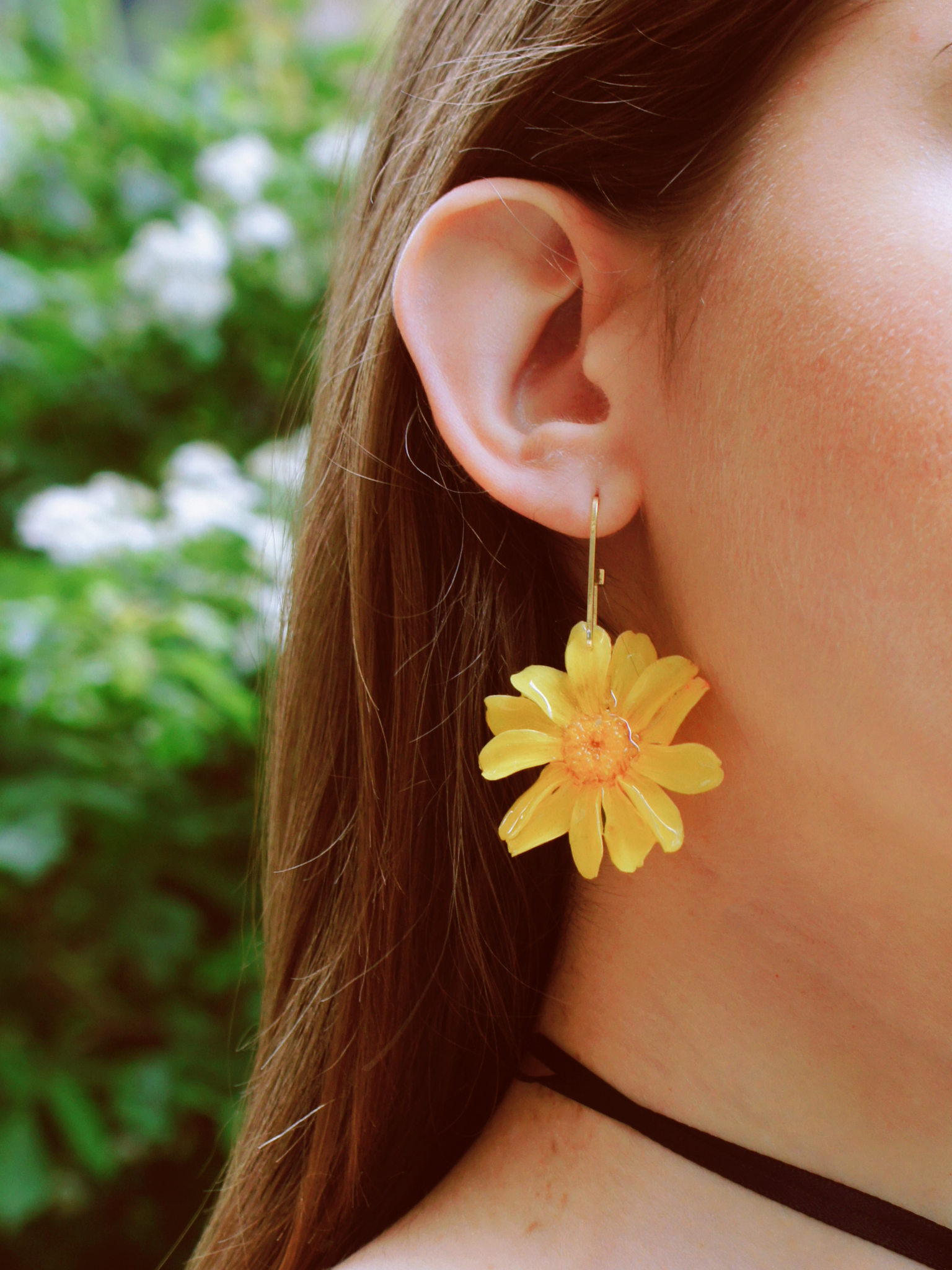 Daisy discount drop earrings