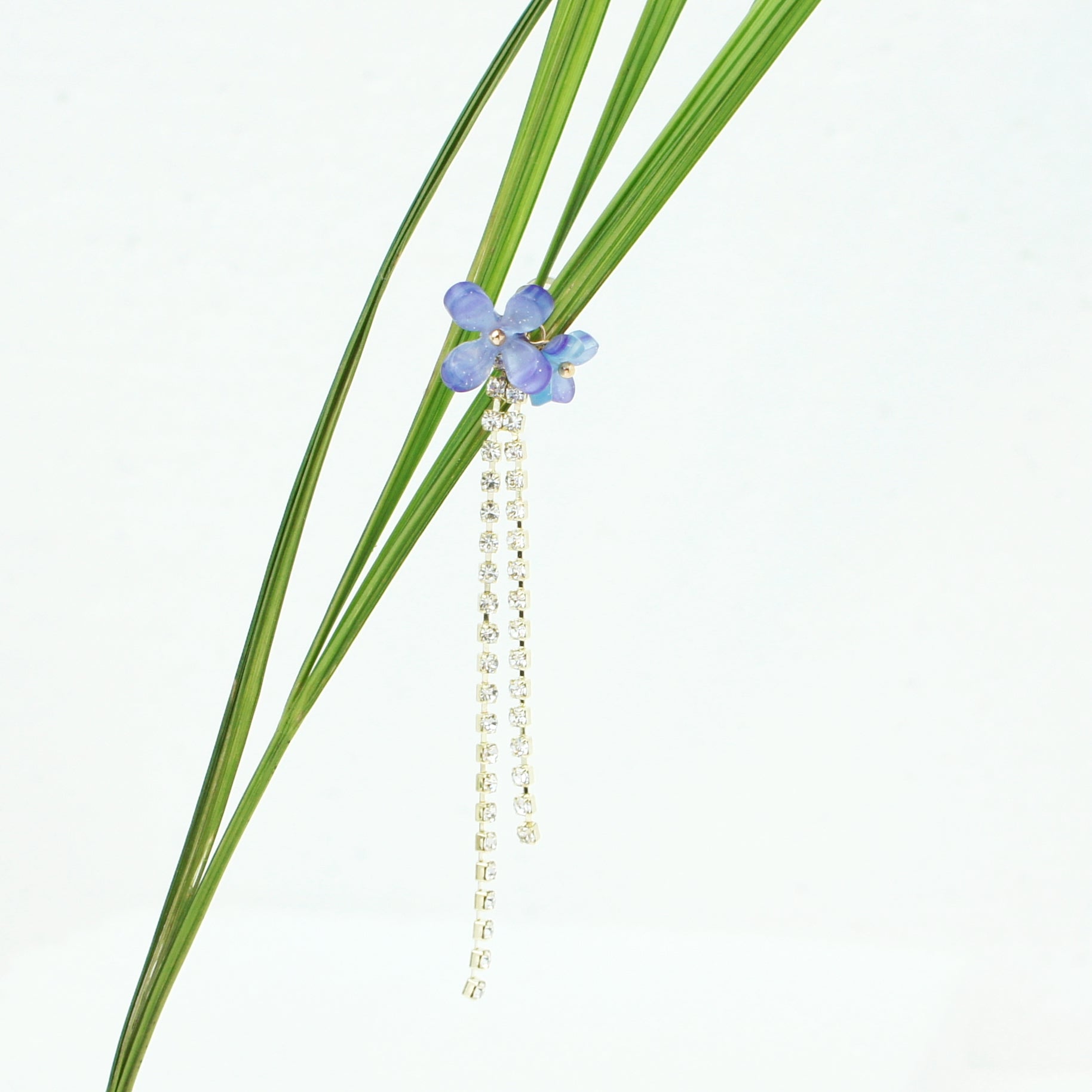 Inflorescence Blooming Flower Drop Earrings