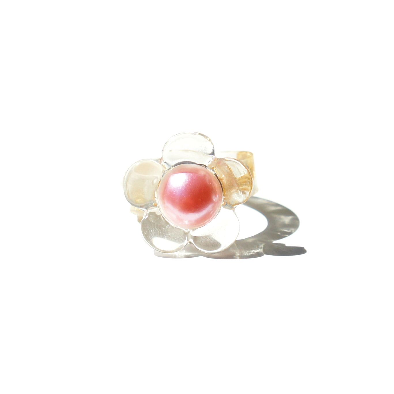 Flower Power Resin Ring