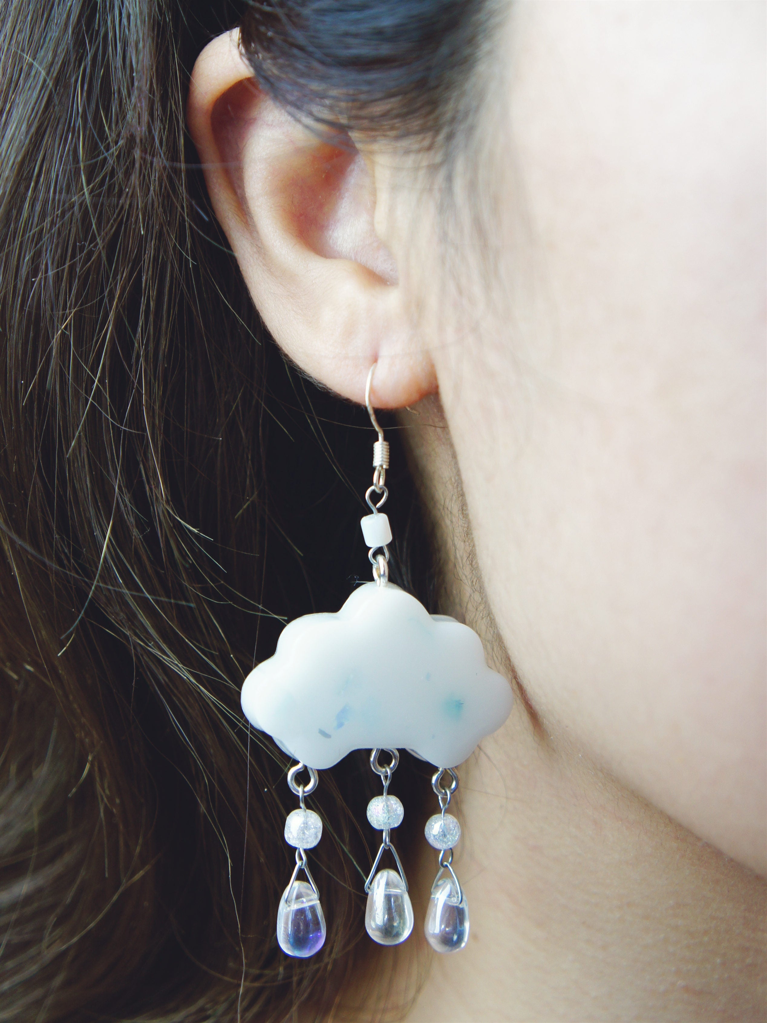 Kiss the Rain Drop Earrings