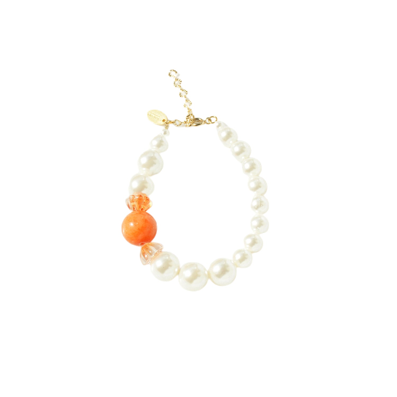 Sugar Sweet Gemstone Candy and Pearl Bracelet