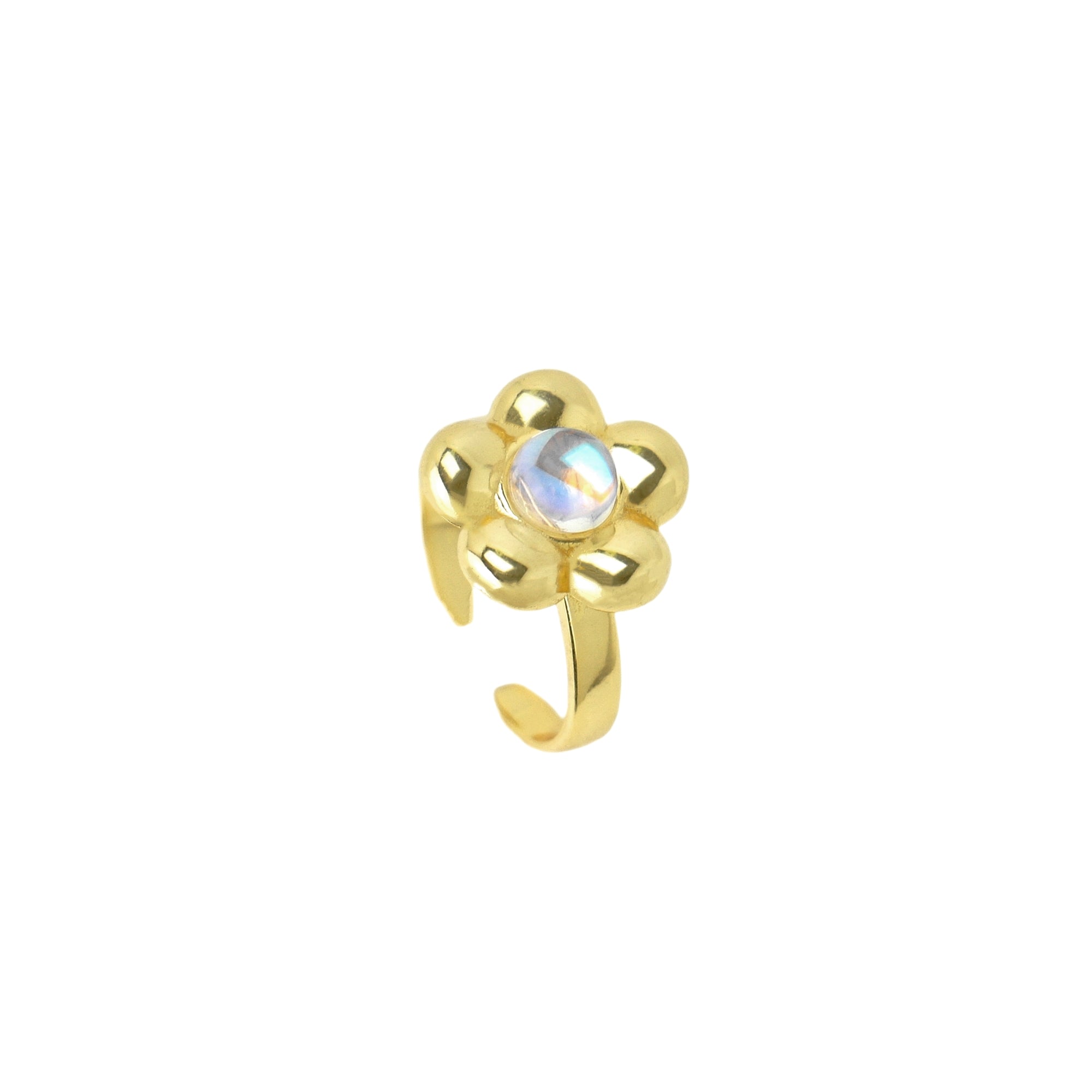 Flower Power Ring, Gold Vermeil/Sterling Silver