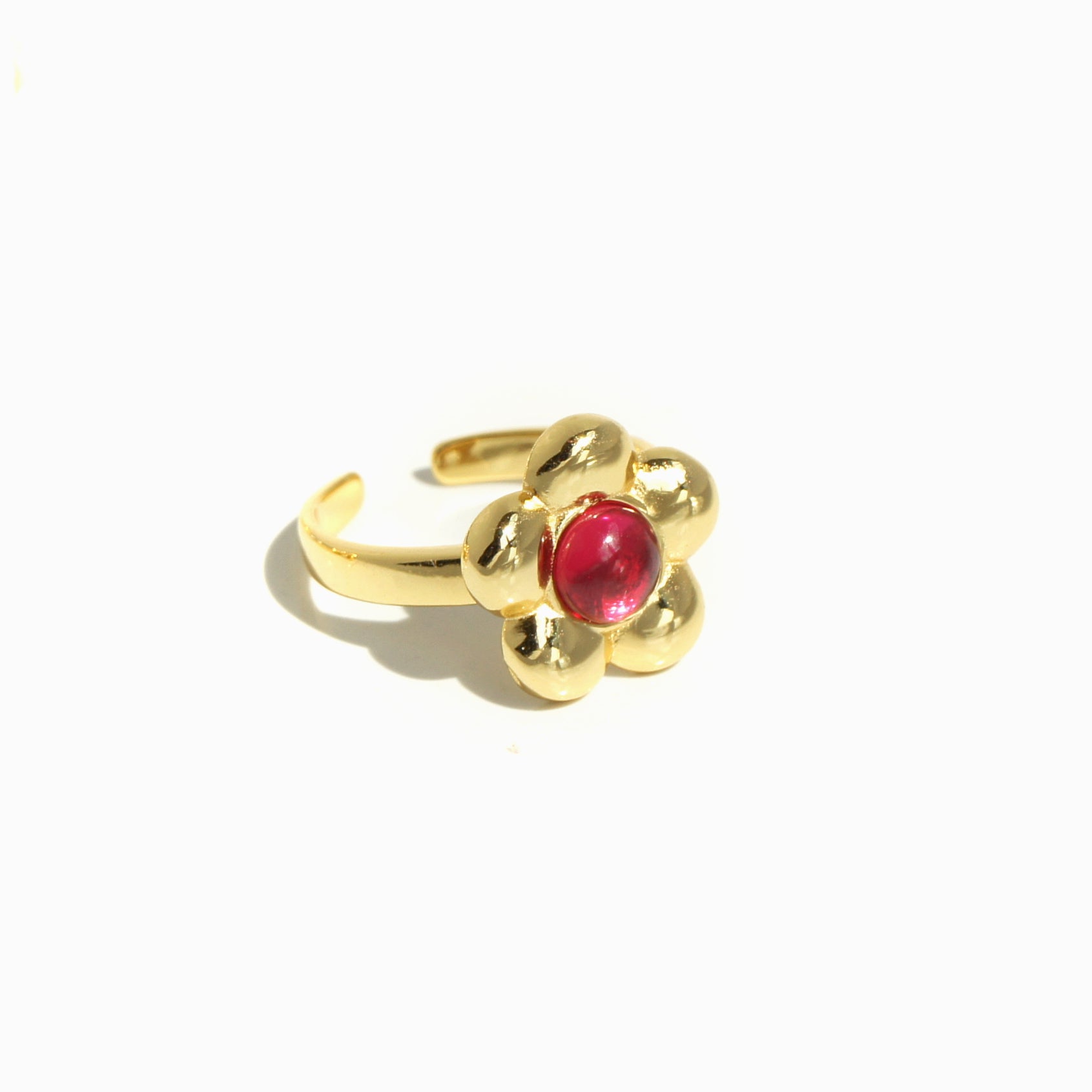 Flower Power Ring, Gold Vermeil/Sterling Silver