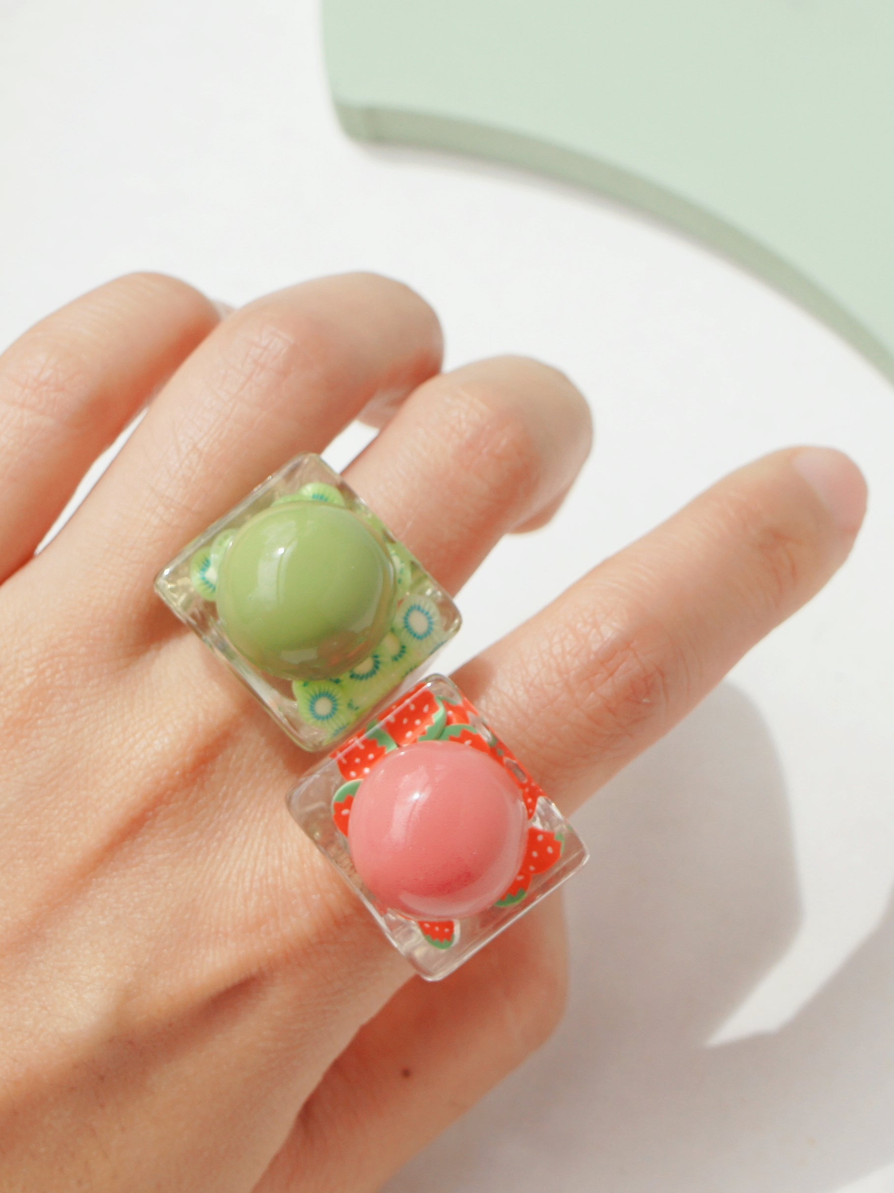 Fruity Resin Ring