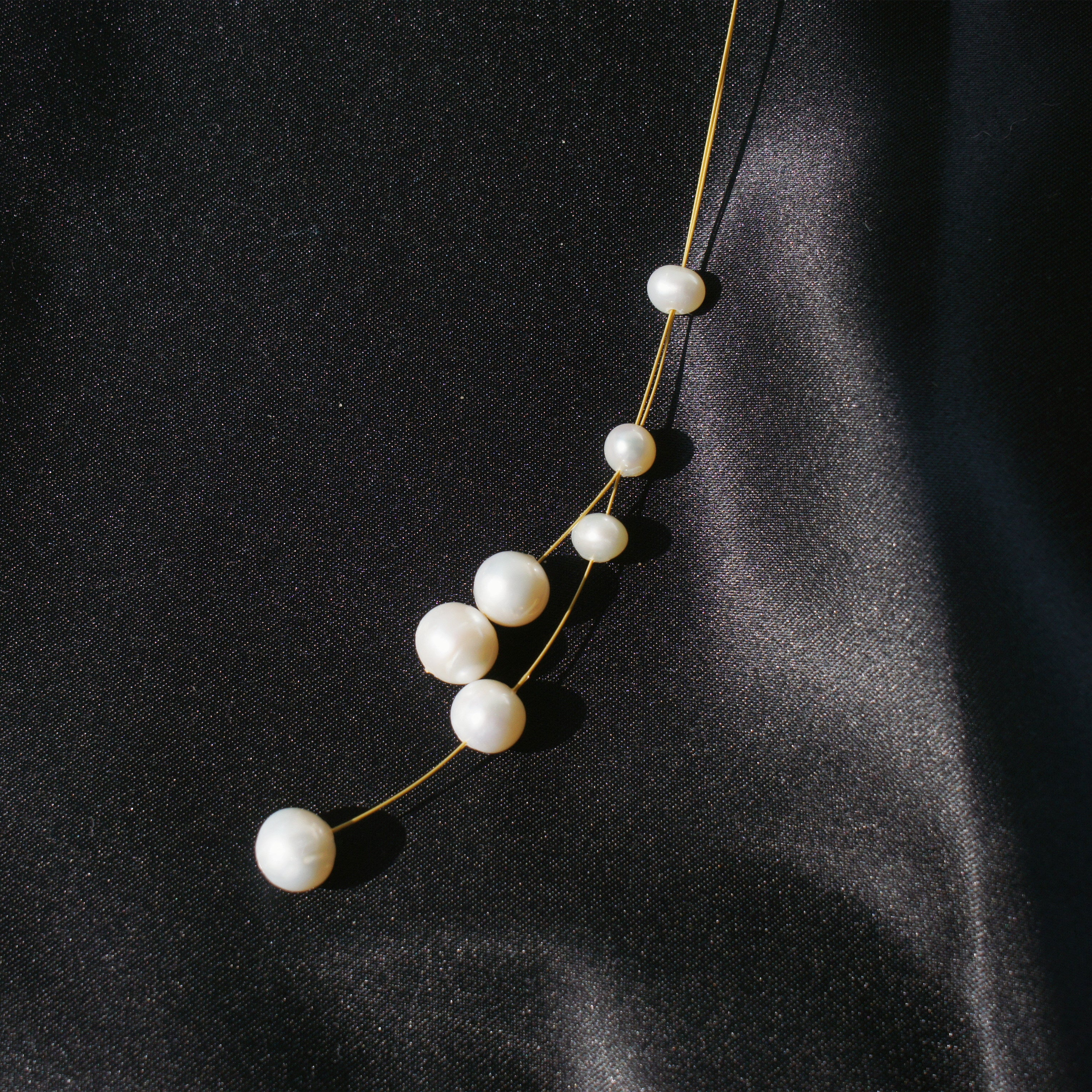 Golden Hour Freshwater Pearl Necklace