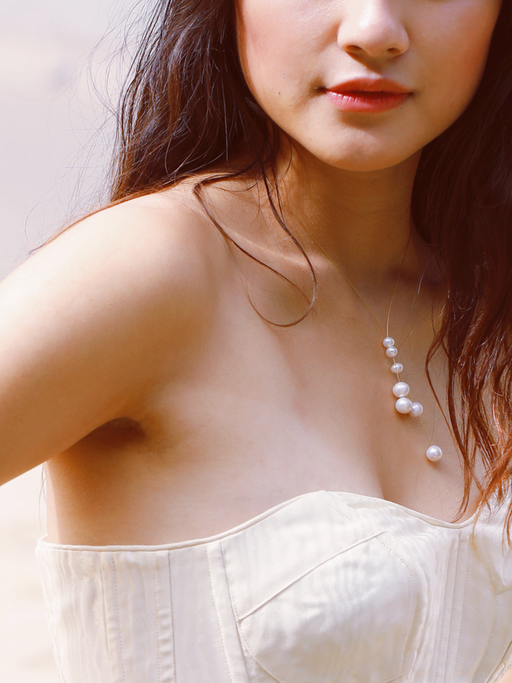Golden Hour Freshwater Pearl Necklace