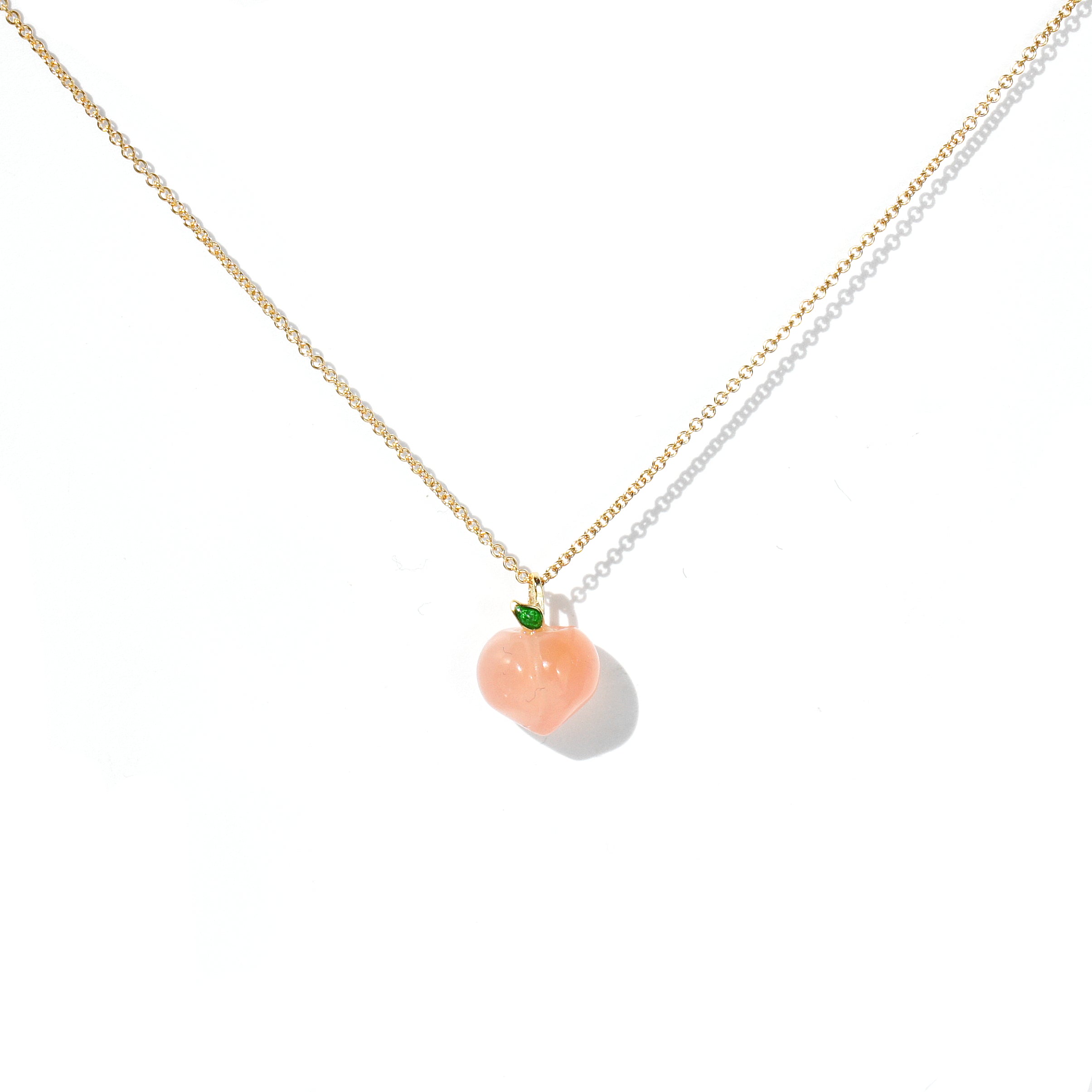 Organic Produce Fruit Pendant Necklace