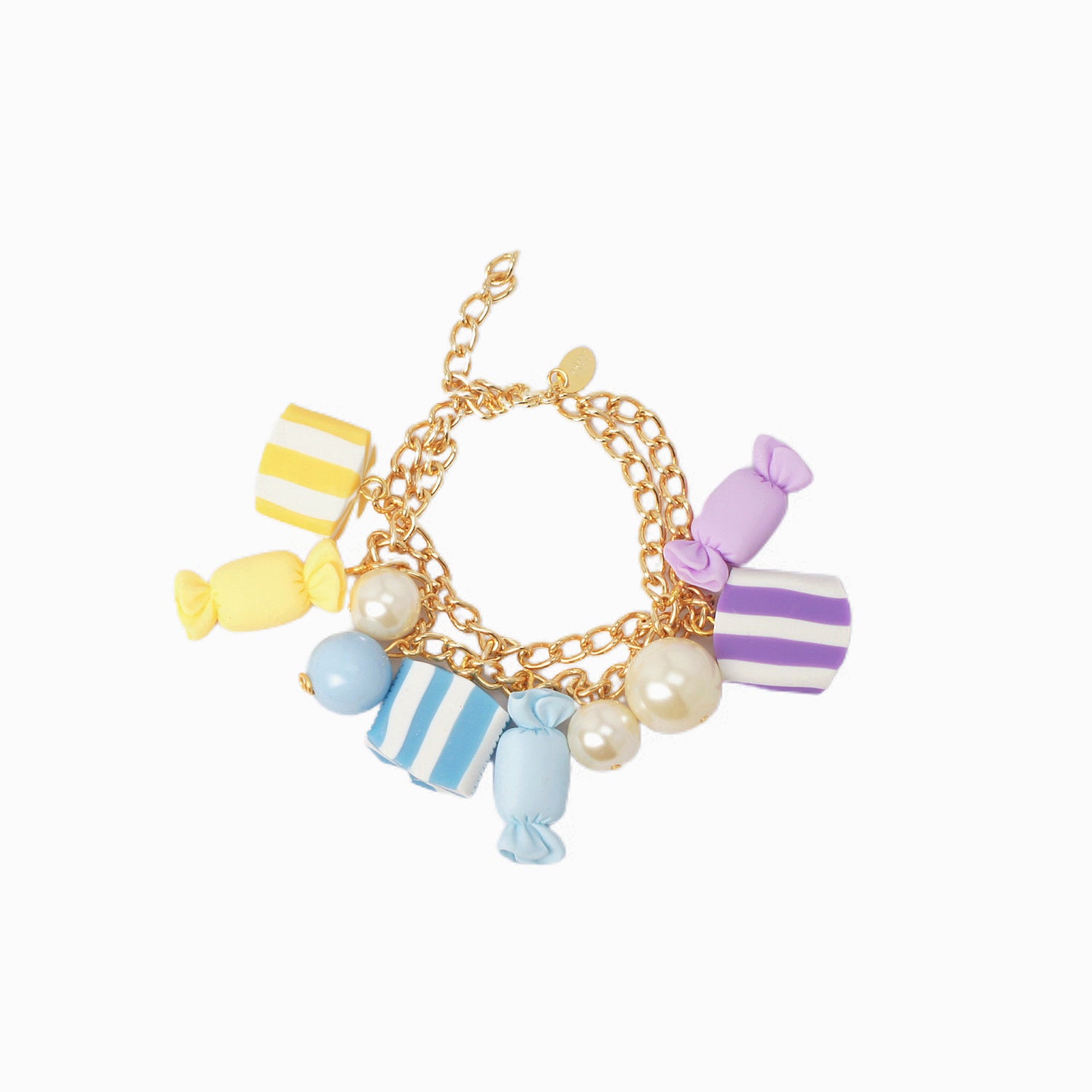 Milk Chews and Pearl Charm Bracelet