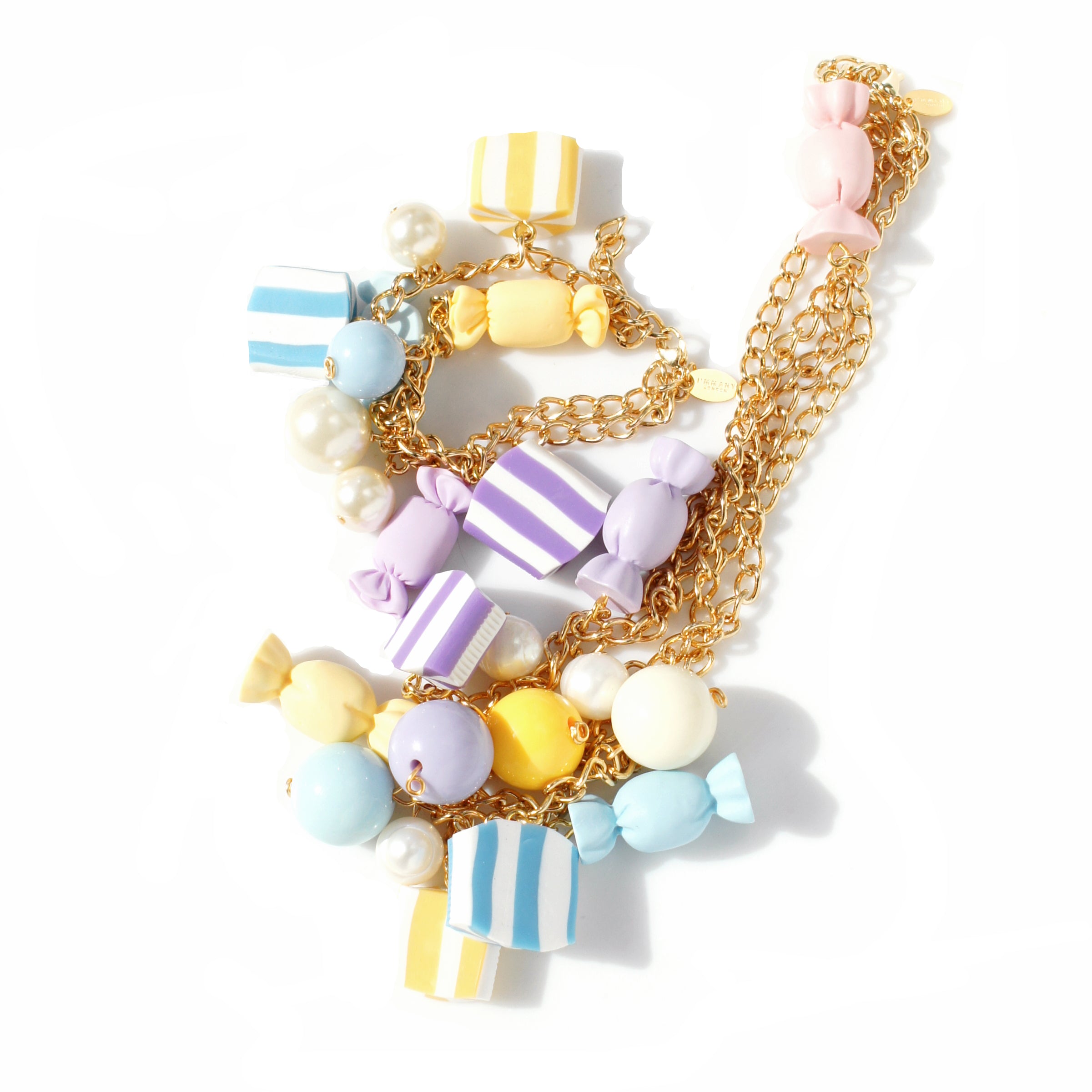Milk Chews and Pearl Charm Necklace