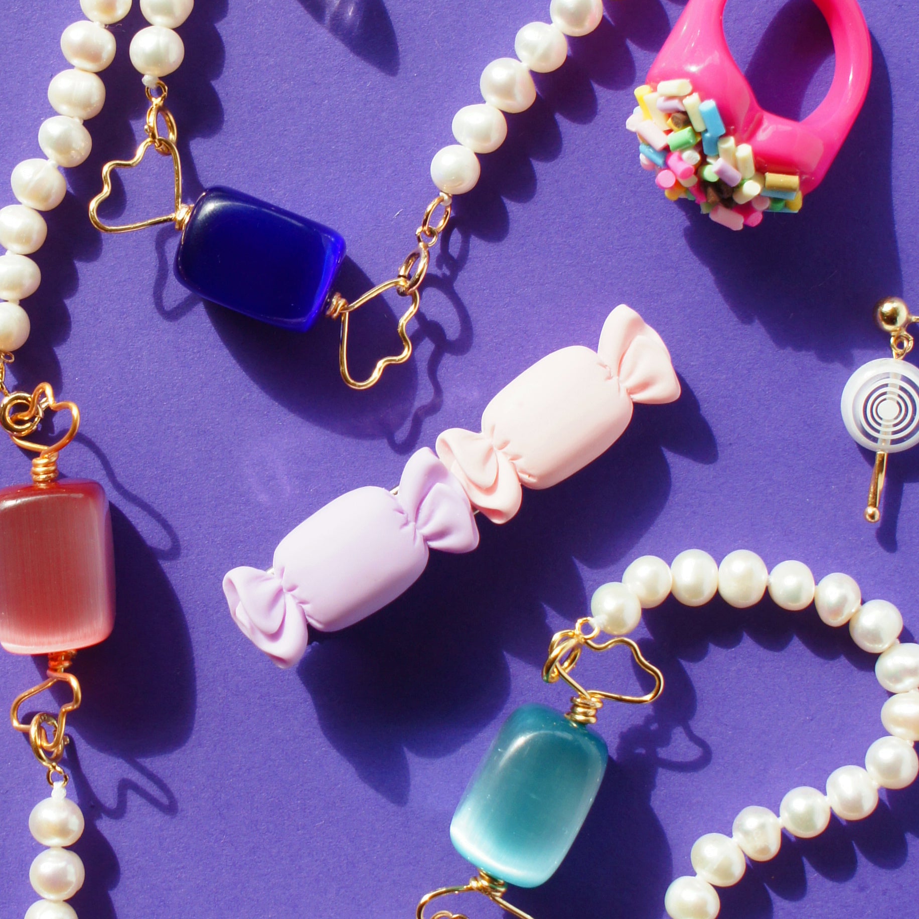 Milk Chews Candy Hair Clip