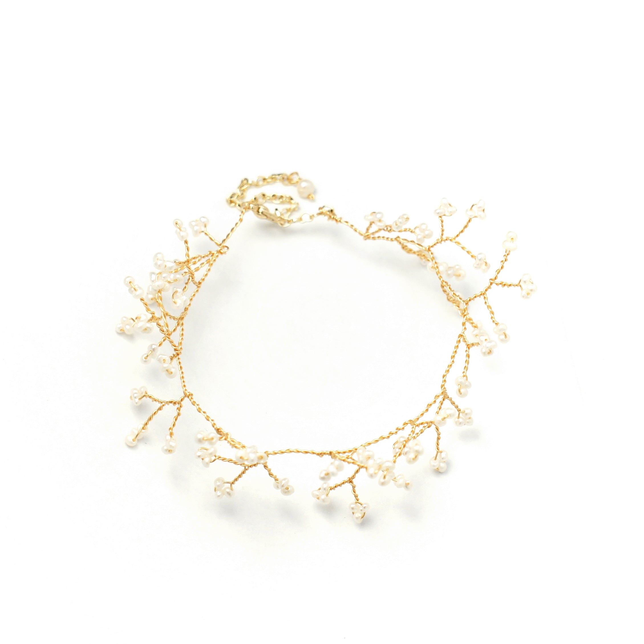 Soft Rime Freshwater Pearl Bracelet