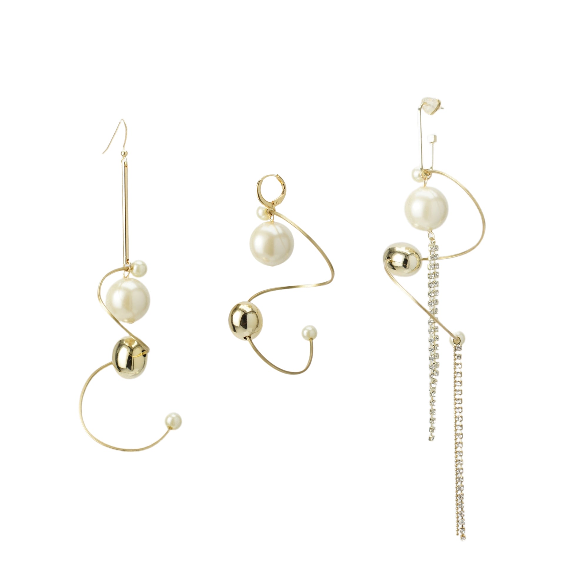 Solaris Spiral Single Earring