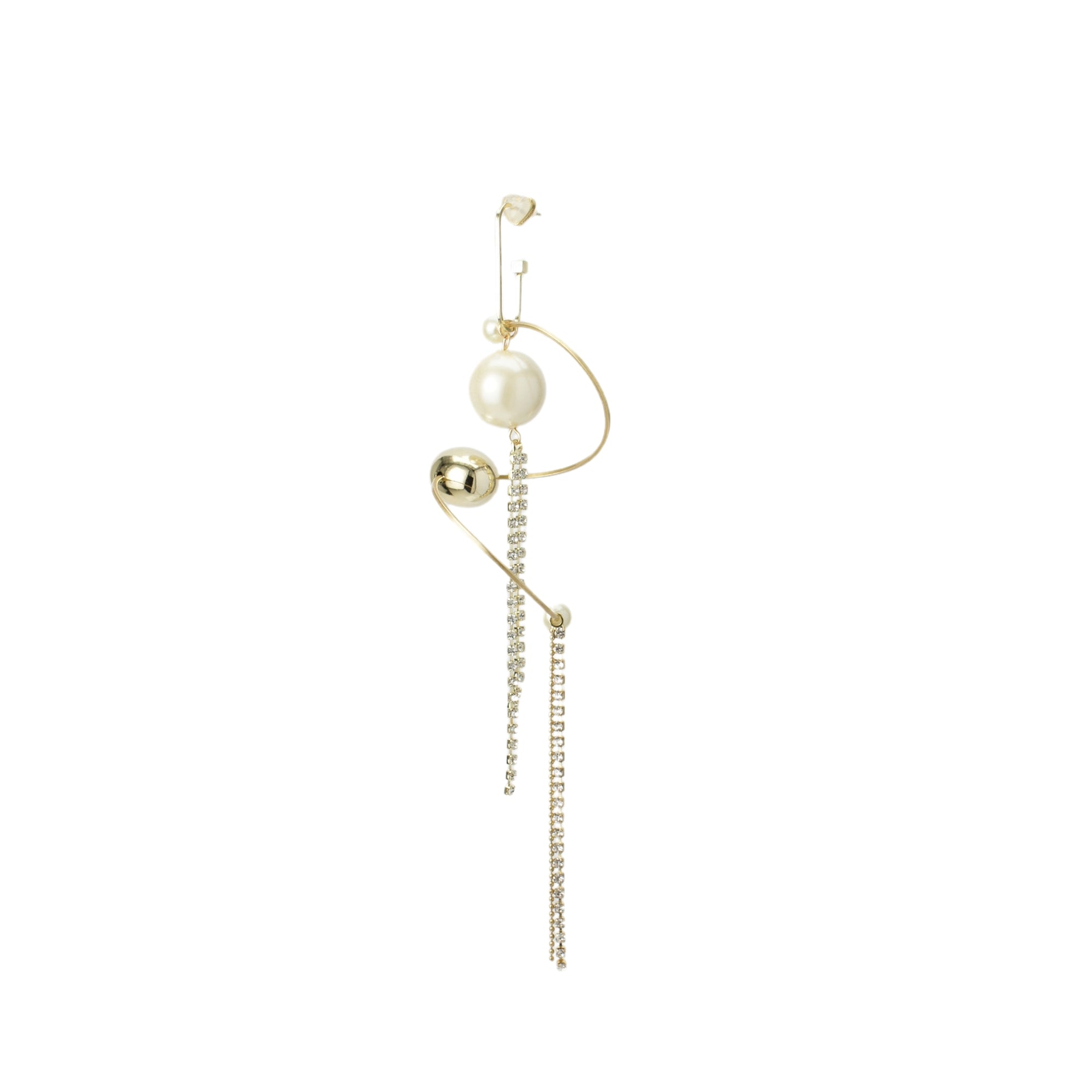 Solaris Spiral Single Earring