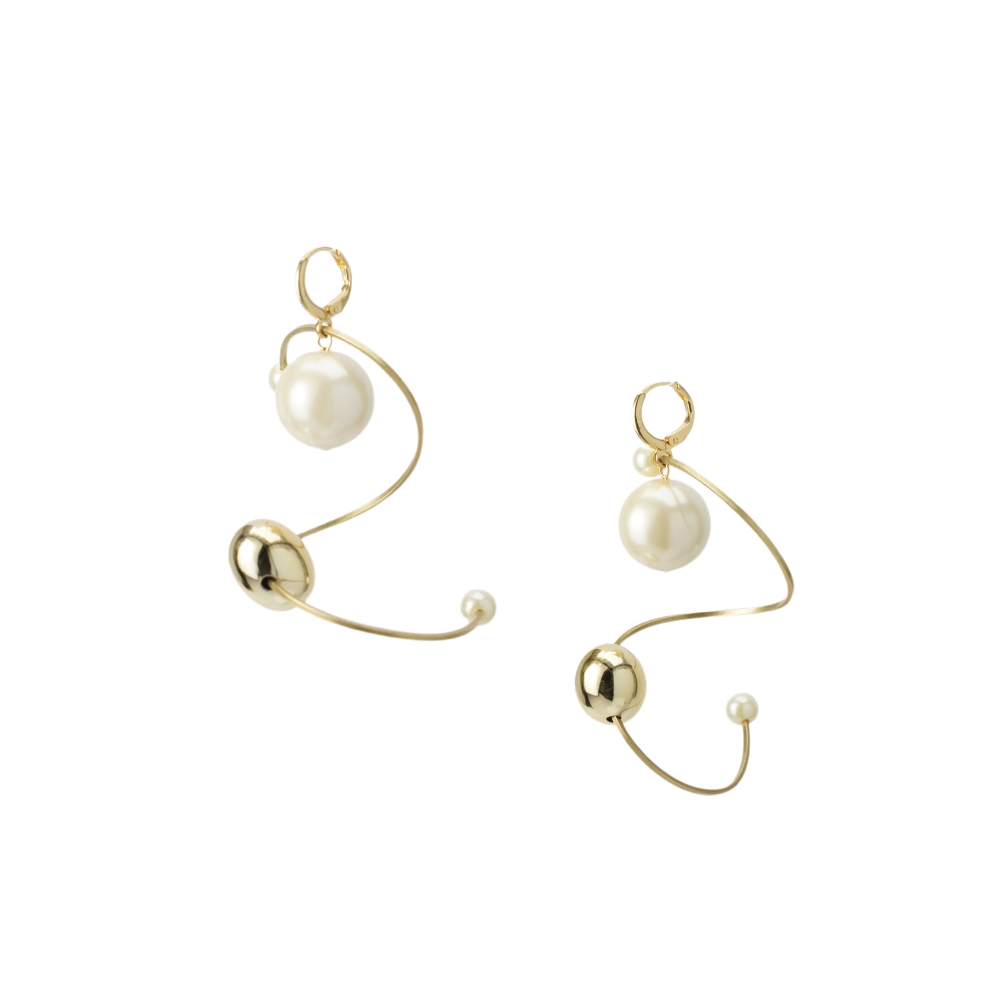 Solaris Spiral Single Earring