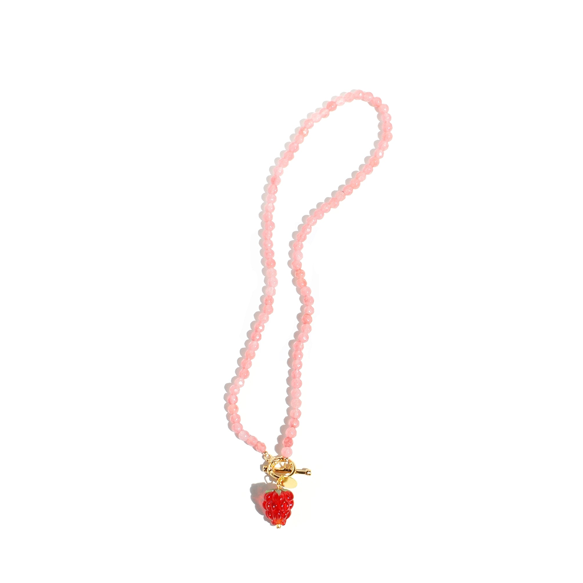 Vivienne Westwood Leonela Gold-tone Strawberry Necklace in